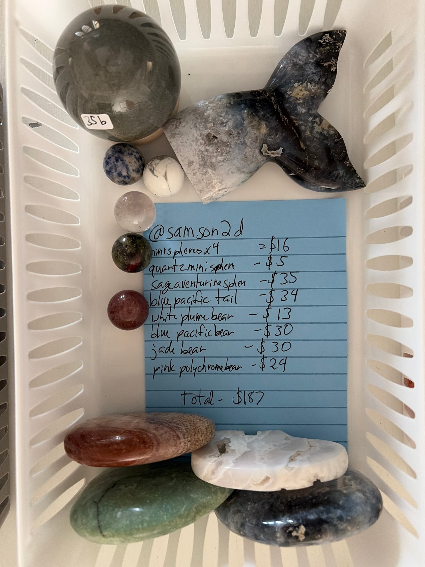 June 6 Live Sale Listing for @samson2d