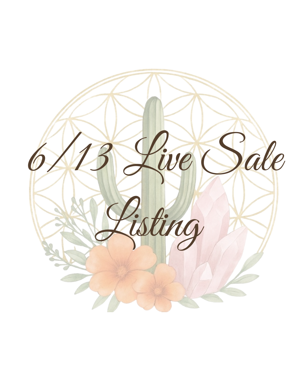 June 13 Live Sale Listing for @rtreetop