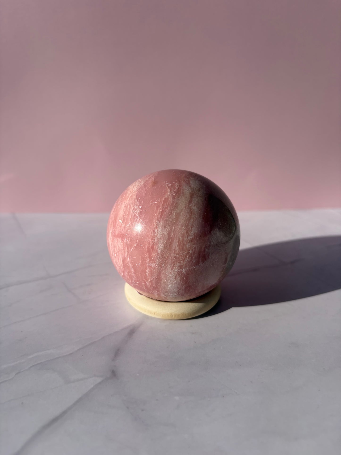Pink Opal Sphere