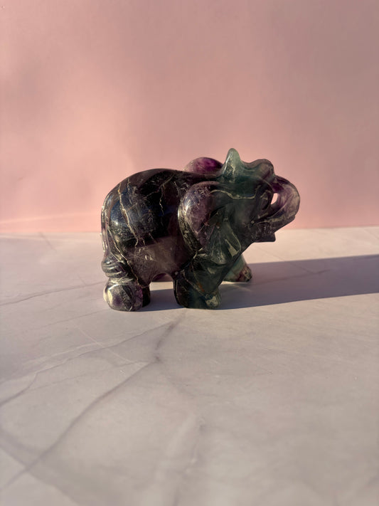 *Imperfect* Fluorite Elephant