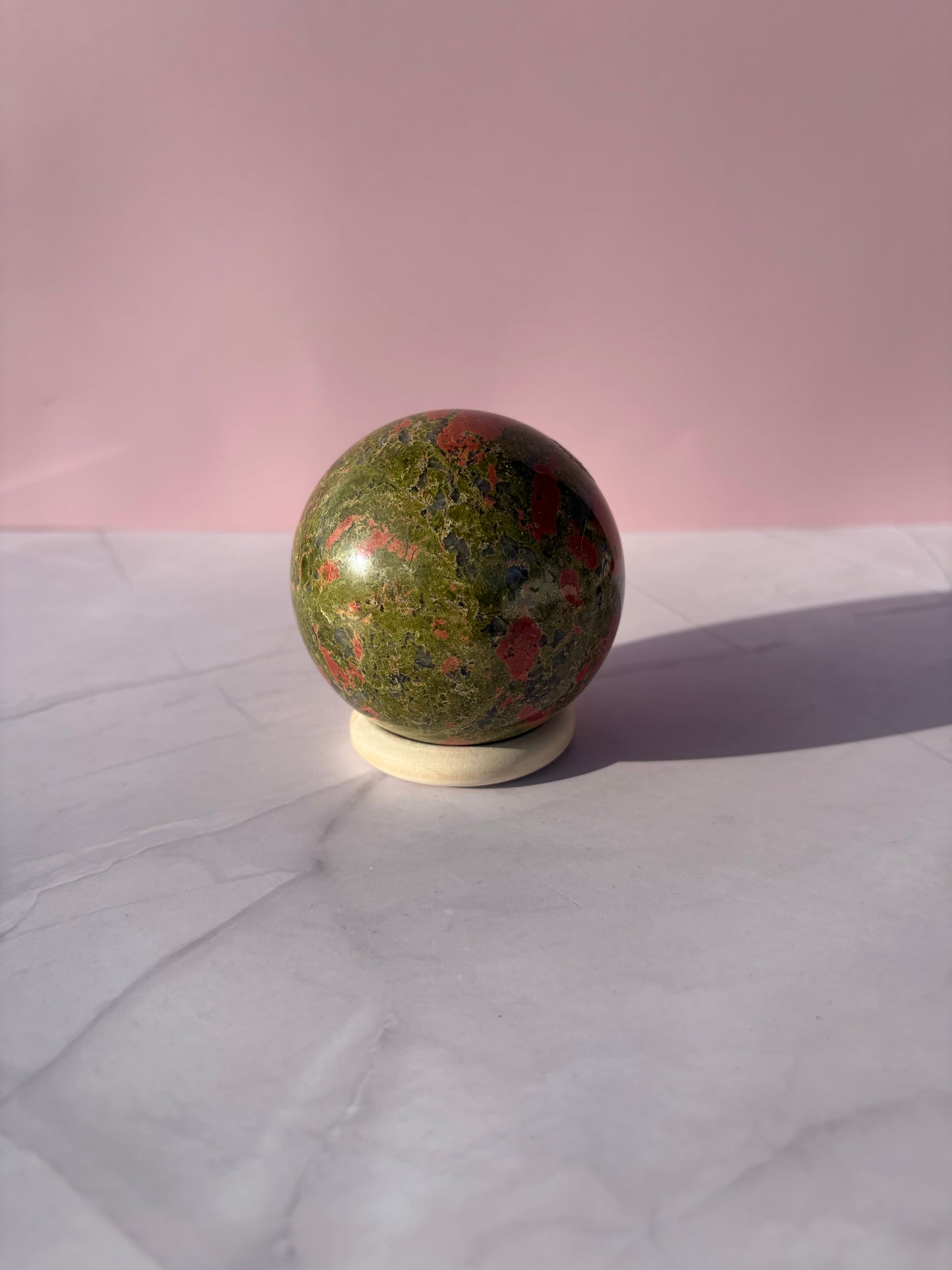 Unakite Sphere