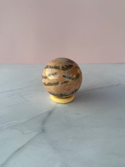 Graphic Feldspar Sphere