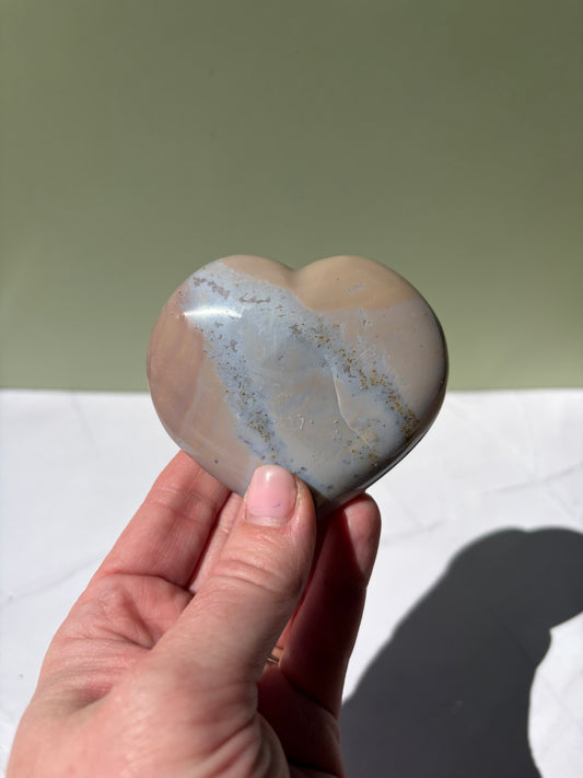 Sea Jasper Heart