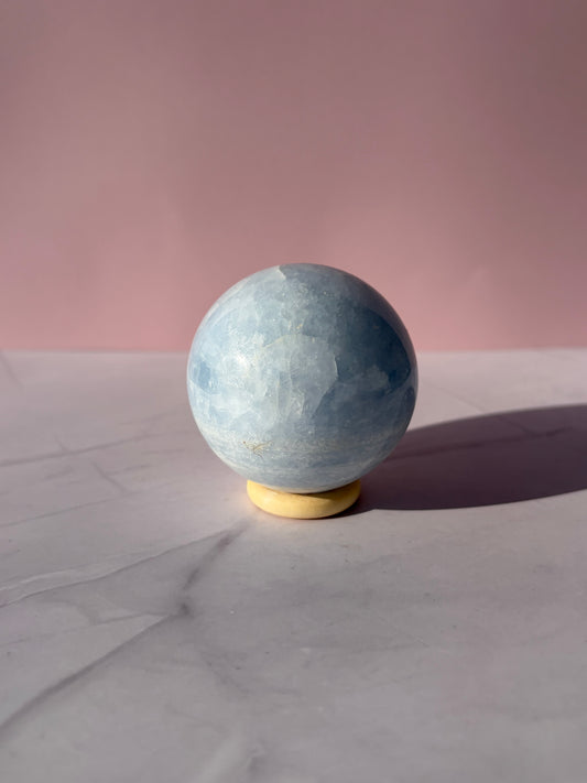 Blue Calcite Sphere