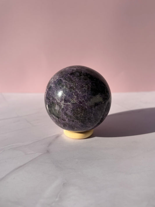 Lepidolite Sphere