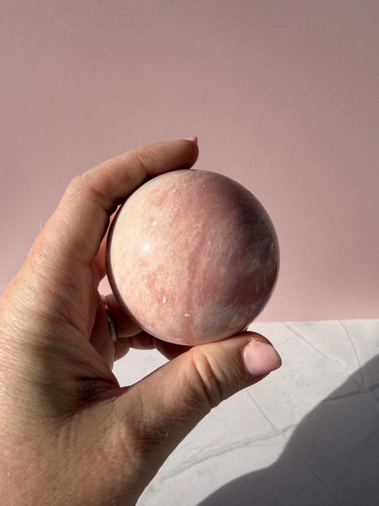 Pink Opal Sphere