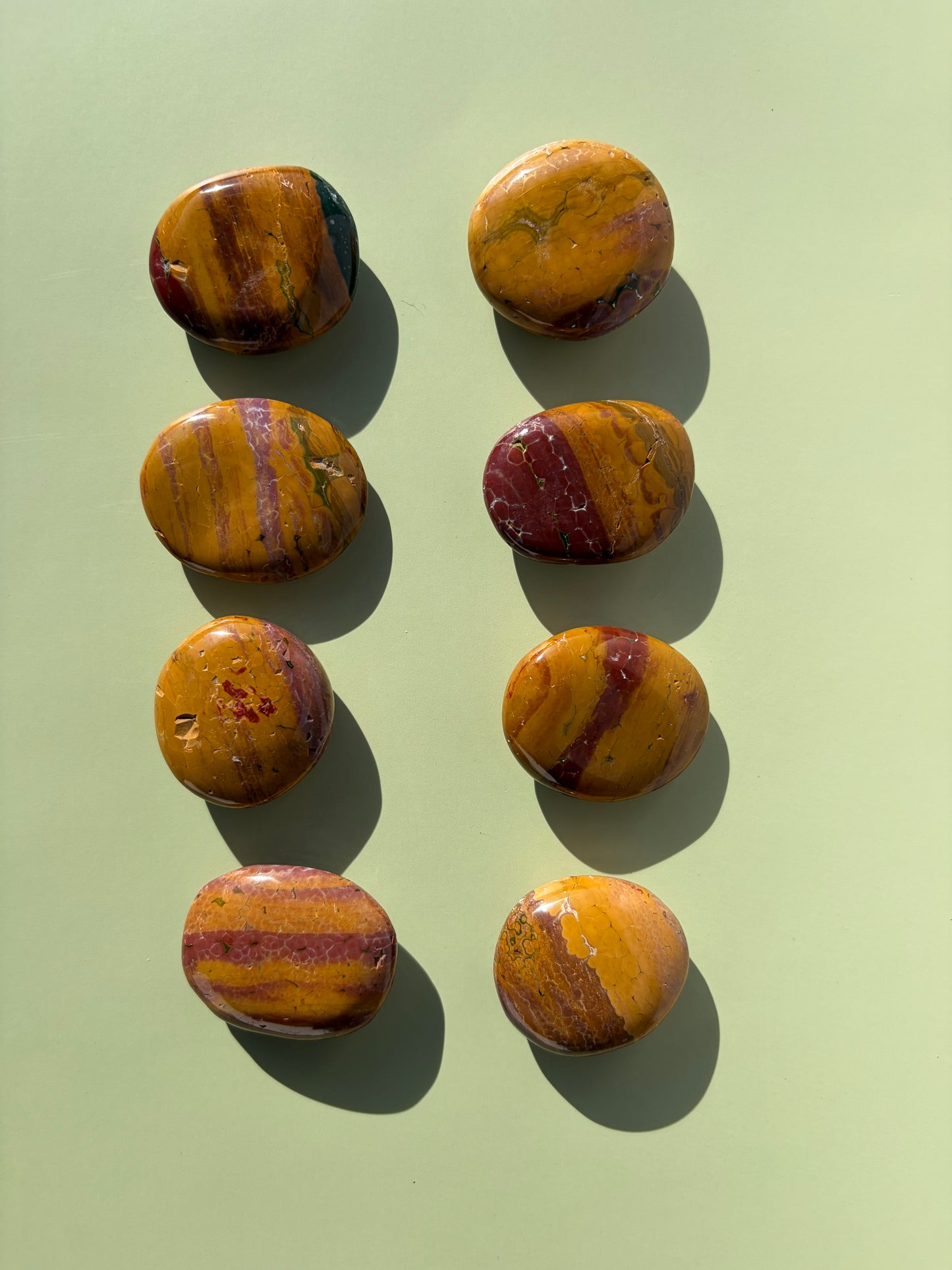 Kabamby Ocean Jasper Palm Stone Choose Your Own