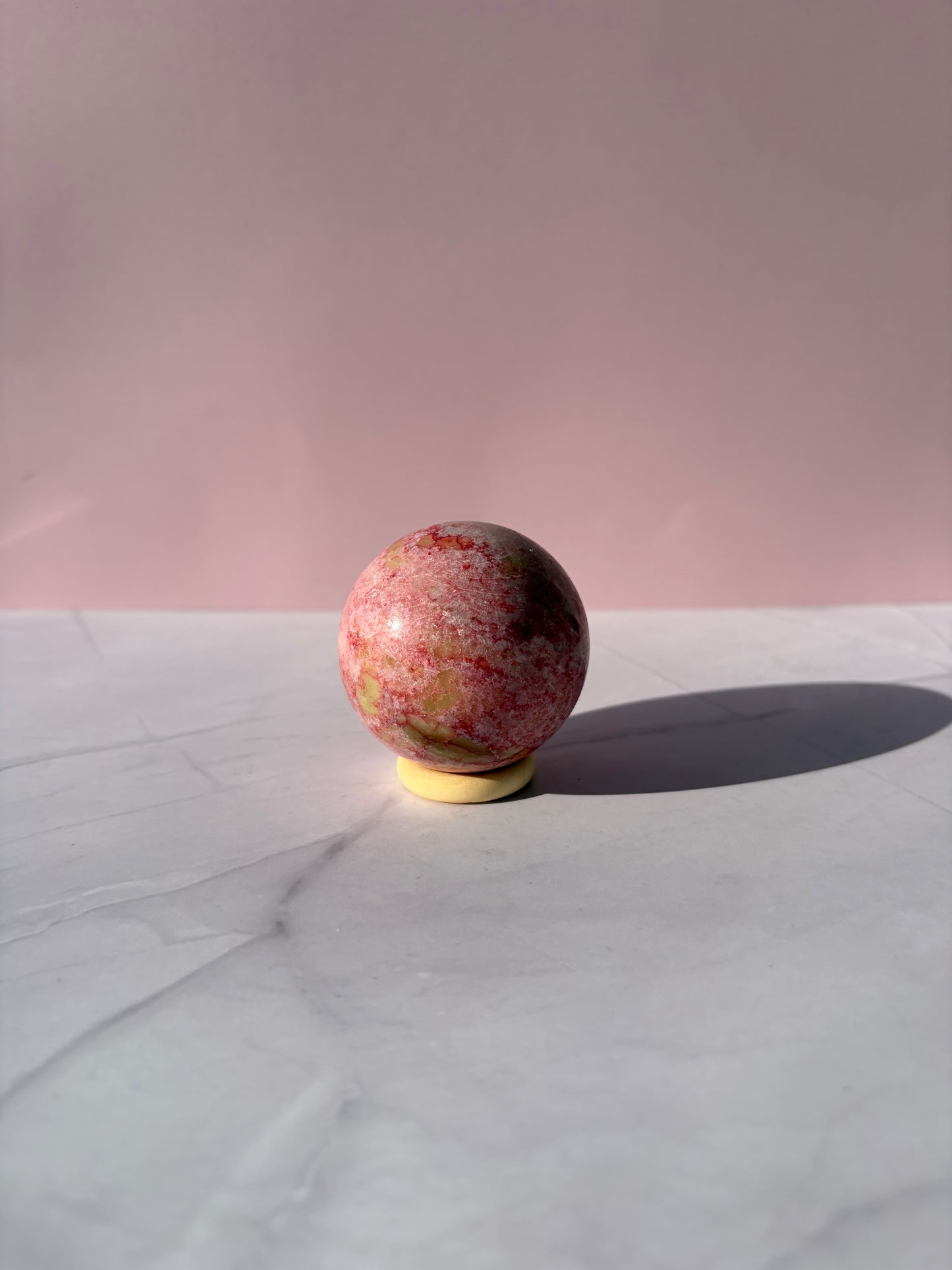 Thulite Sphere
