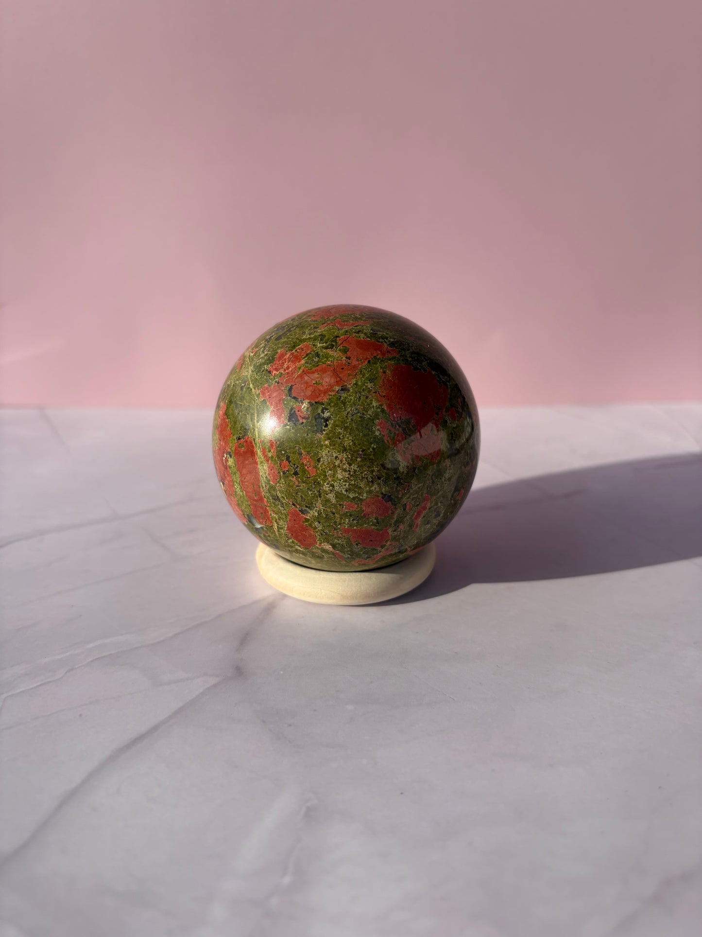 Unakite Sphere