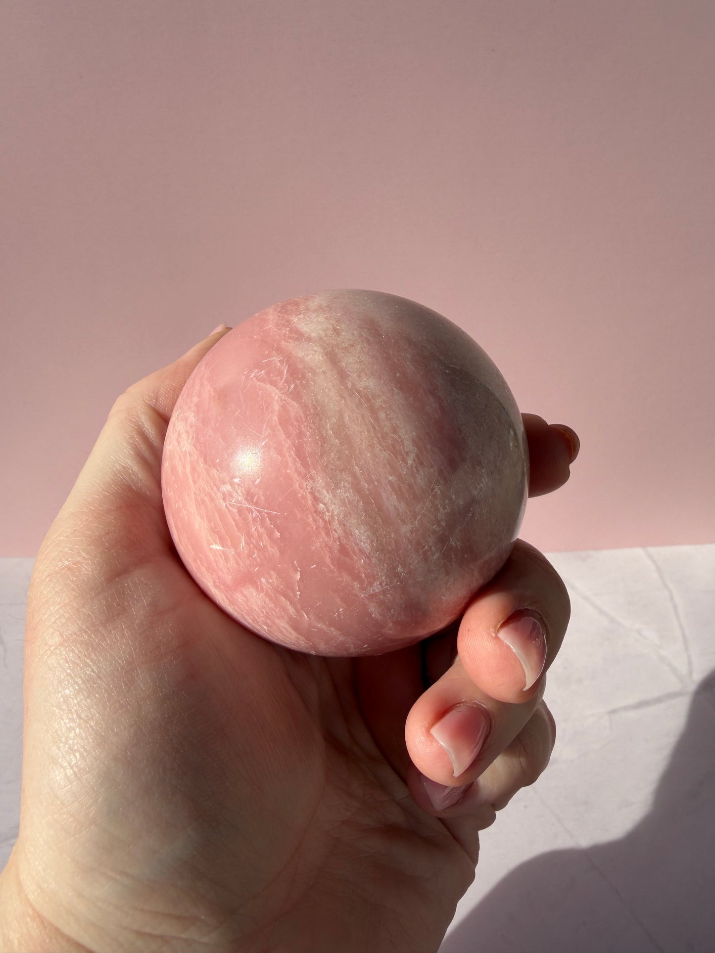 Pink Opal Sphere
